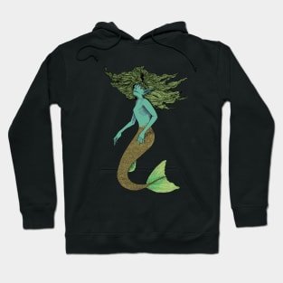 Comic Book Mermaid Hoodie